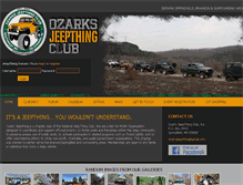 Tablet Screenshot of jeepthing.org